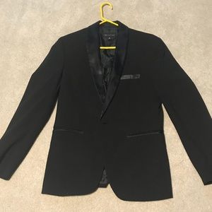 INC Men's Black Tuxedo Blazer